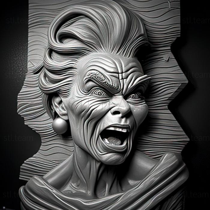 3D model st Cindy Lowe Who from How the Grinch stole Christmas (STL)